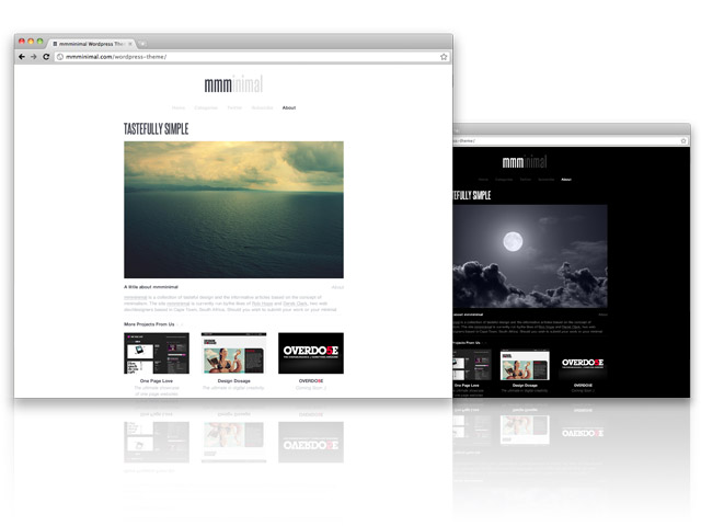 mmminimal theme
