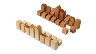 Photo of Minimal Wood Chess Set by Lanier Graham
