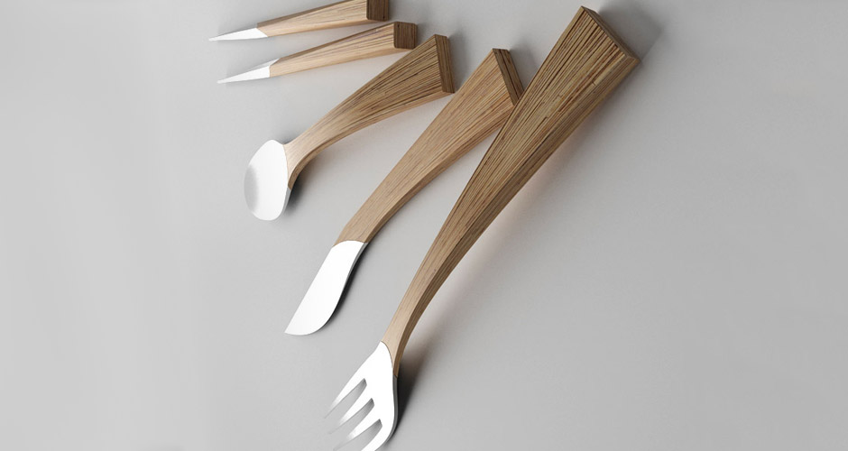Beyond Silver ~ A Unique Cutlery Set by Clara del Portillo